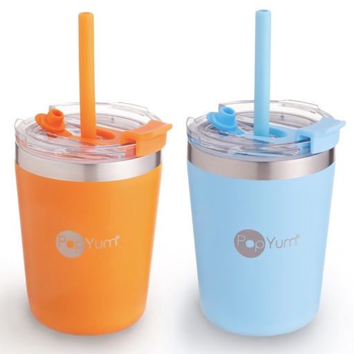 PopYum Vaso Térmico de 9 oz - 2 Pack