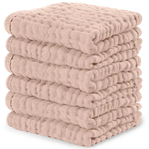 Paños de Baño (Washcloths), Pack de 6*