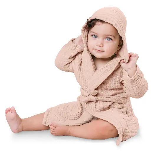 Muslin Bathrobe, 18-24 months*