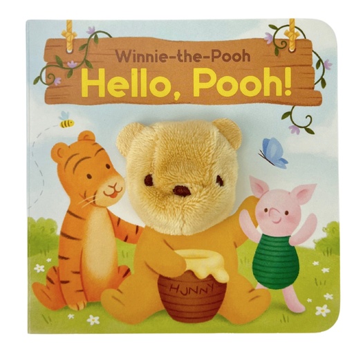 [1010870] Libro Interactivo — Winnie-the-Pooh: Hello, Pooh Puppet Book
