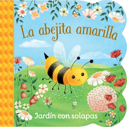 [1000660- SLA] Libro Sensorial Infantil — La Abejita Amarilla (Español)