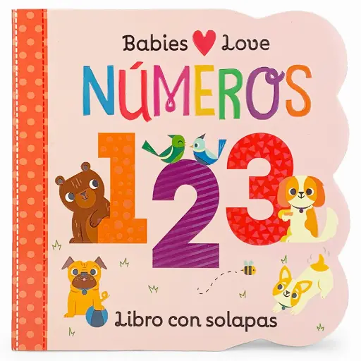 [1005030- SLA] Libro Sensorial Infantil — Babies Love Números (Español)