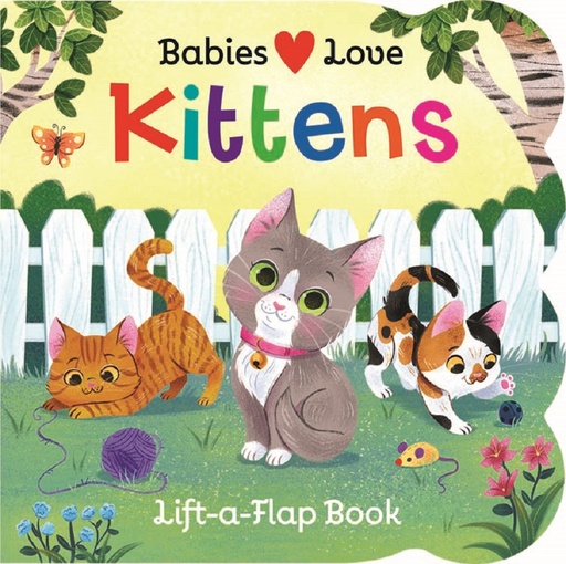[1005050] Libro Sensorial Infantil — Babies Love Kittens