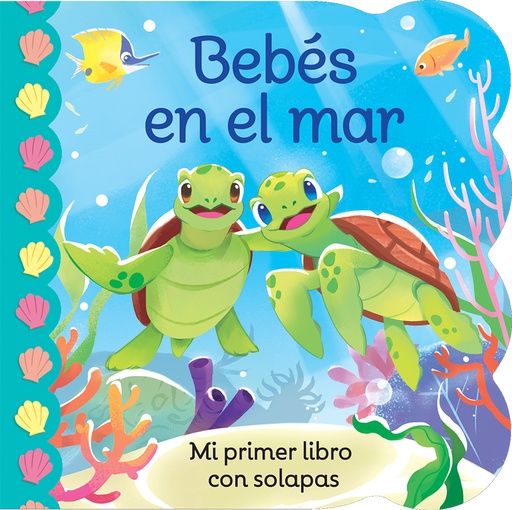 [1006070- SLA] Libro Sensorial Infantil — Bebés en el Mar (Español)