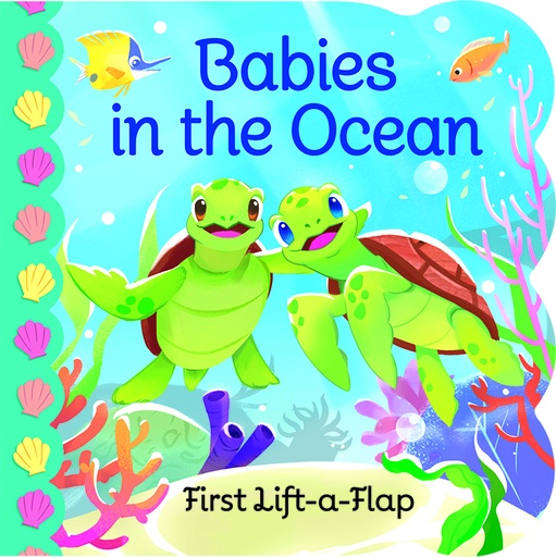 [1006070] Libro Sensorial Infantil — Babies in the Ocean