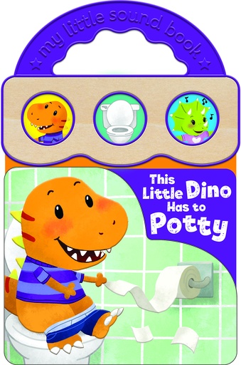 [1007290] Libro Educativo — This Little Dino Has to Potty