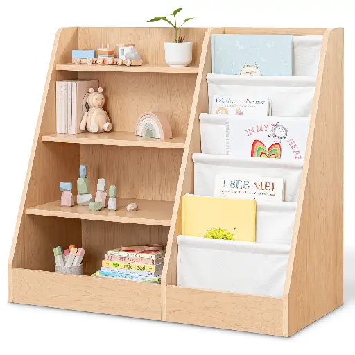 Librero Infantil de Madera