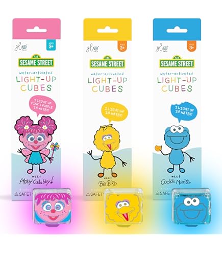 Sesame Street Light-Up Cubes 4-Pack