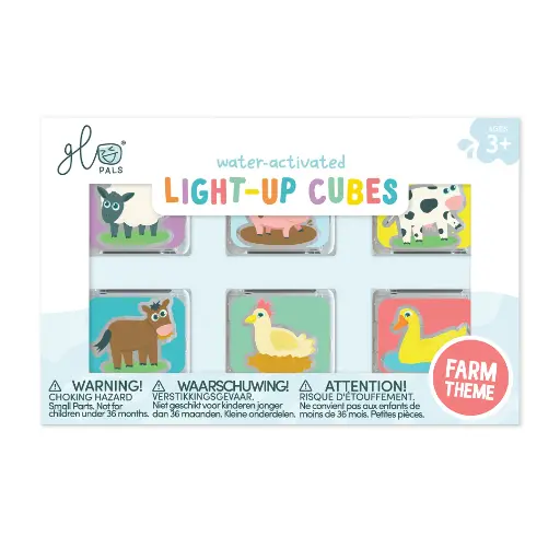 Light - Up Cubes 6 Pack