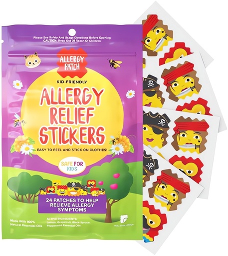 Allergy Relief Stickers