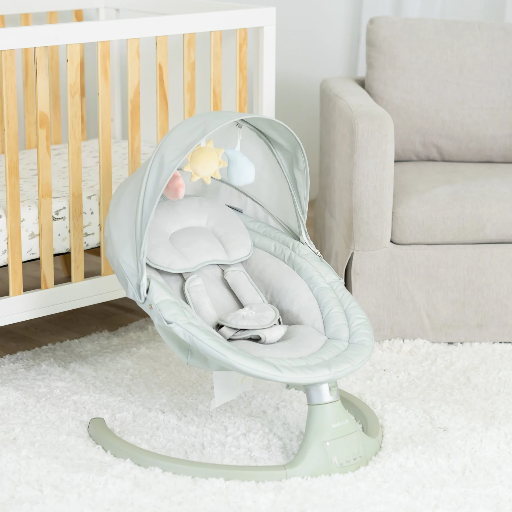 Mecedor Eléctrico Ergonómico con Mosquitero