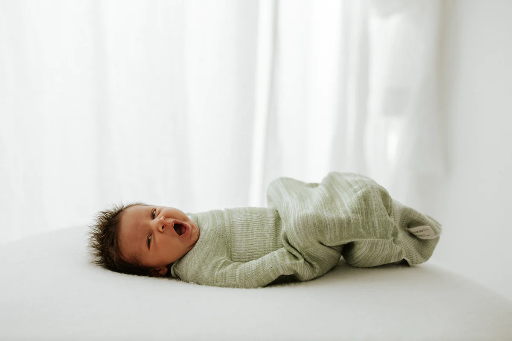 [BMSSwaddleB2B] Saco de Dormir Envolvente de Bambú (Menta) – Swaddlelini