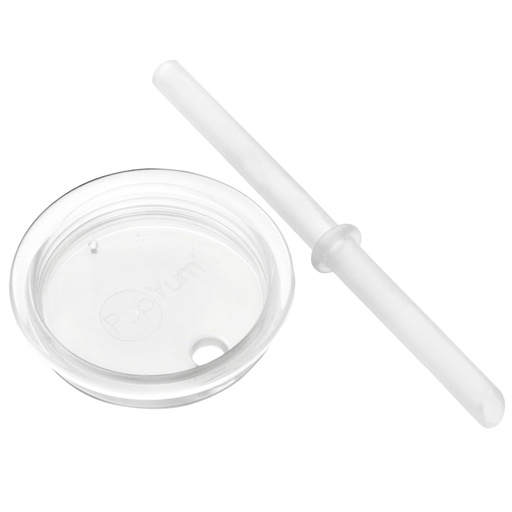[PSCRSC] Tapa y Pajilla de Repuesto PopYum para Vaso de Entrenamiento de Silicona
