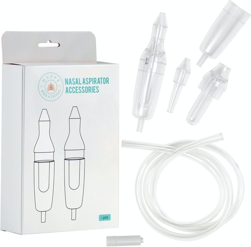 [B0DJ2FJ3TN] Accesorios para Aspirador Nasal Bebé | Happy Breathing™